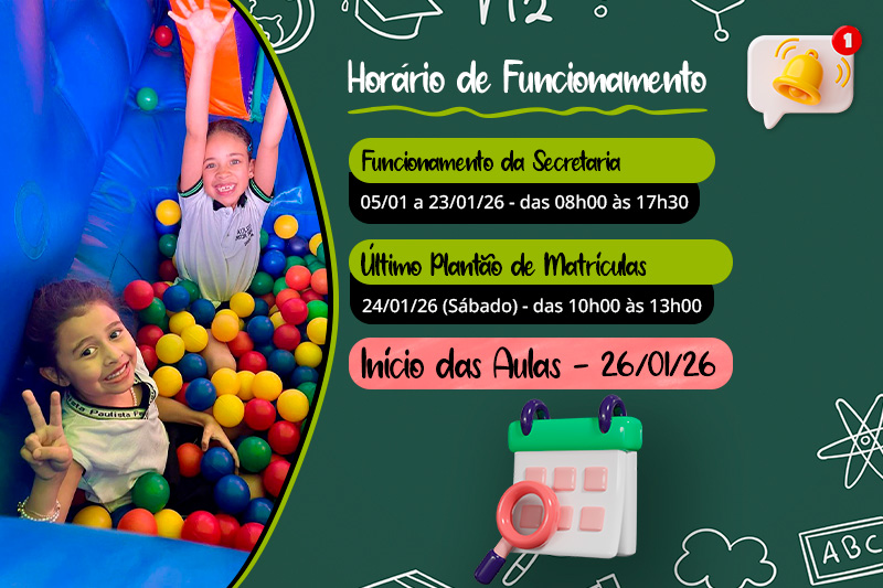 Horário de Funcionamento