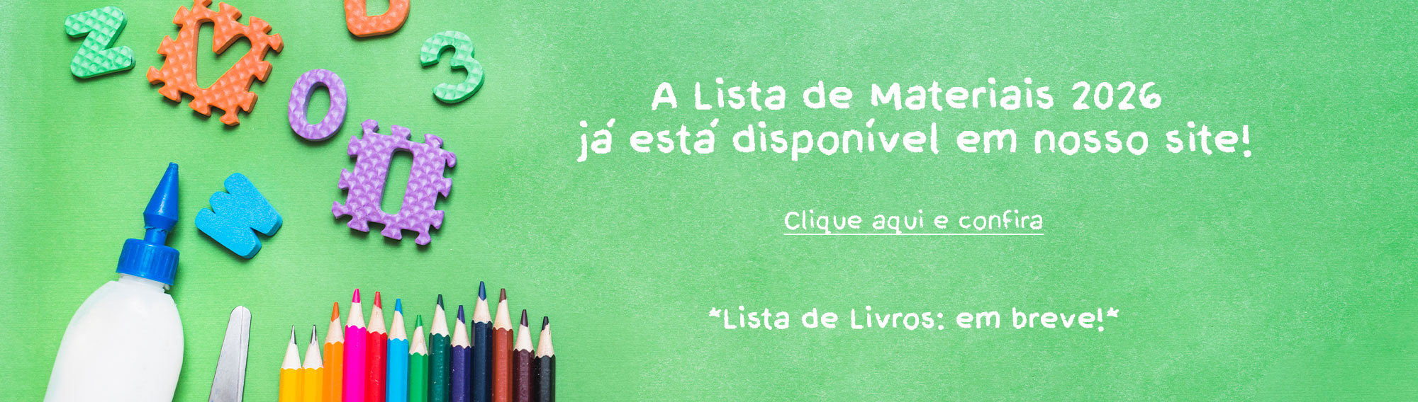 Lista de Materiais