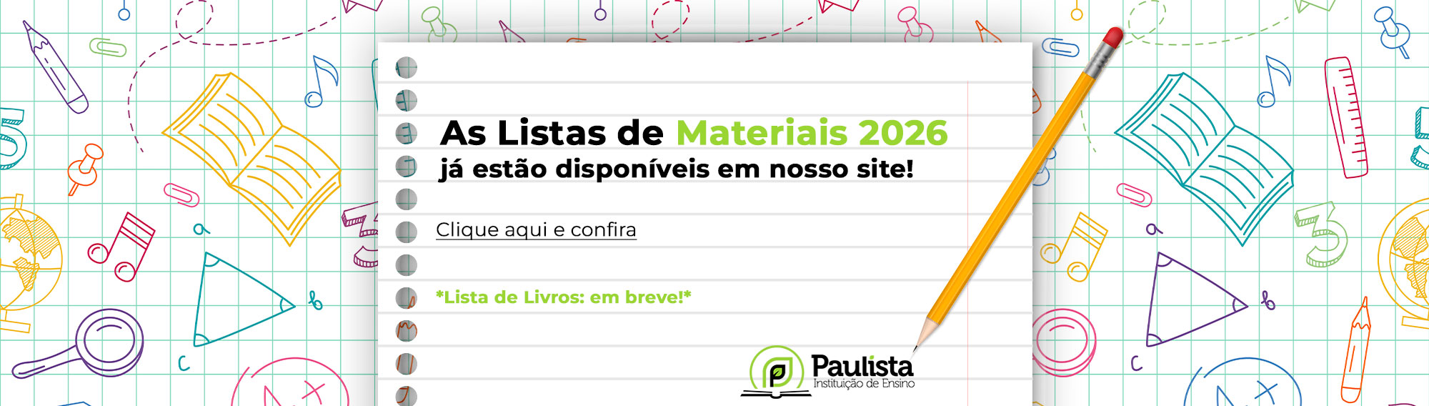 Lista de Materiais